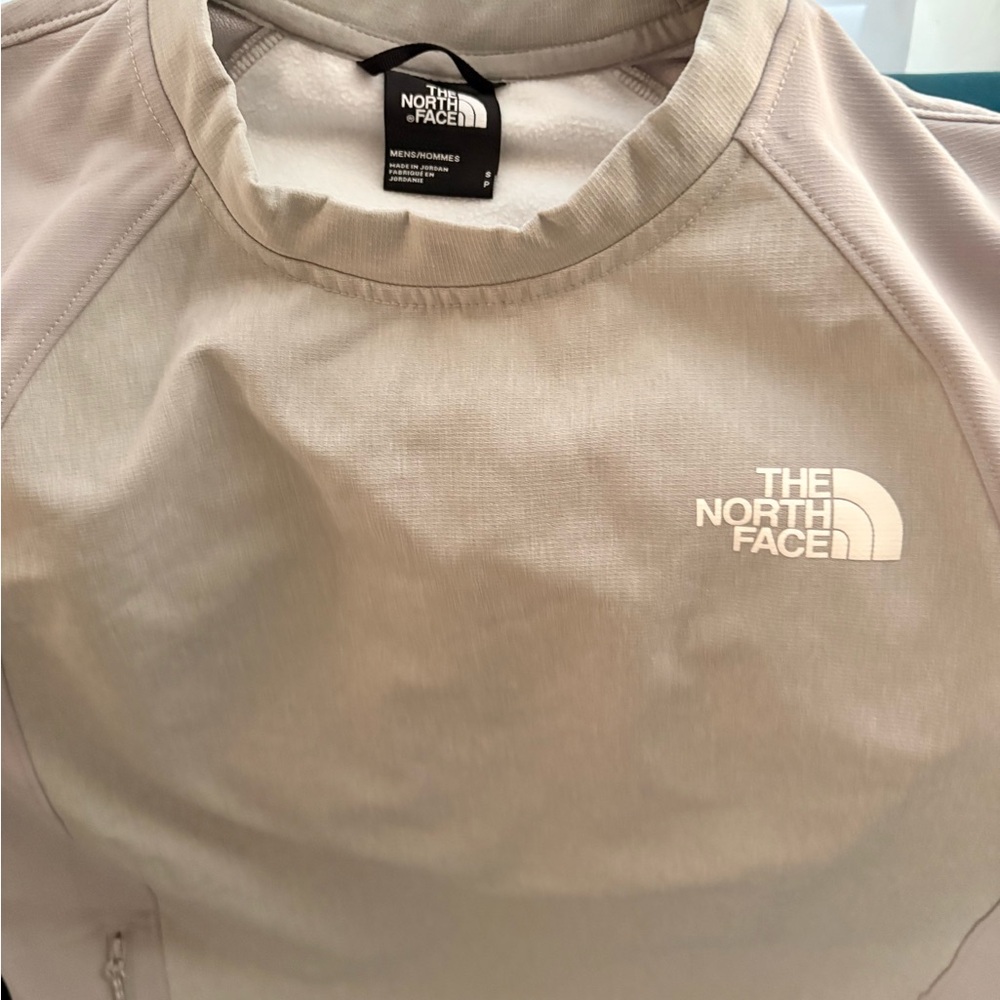 The North Face Light Gray Sweatshirt